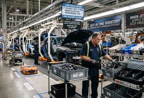 Just in Time Inventory: How Automakers Use It and When It Fails