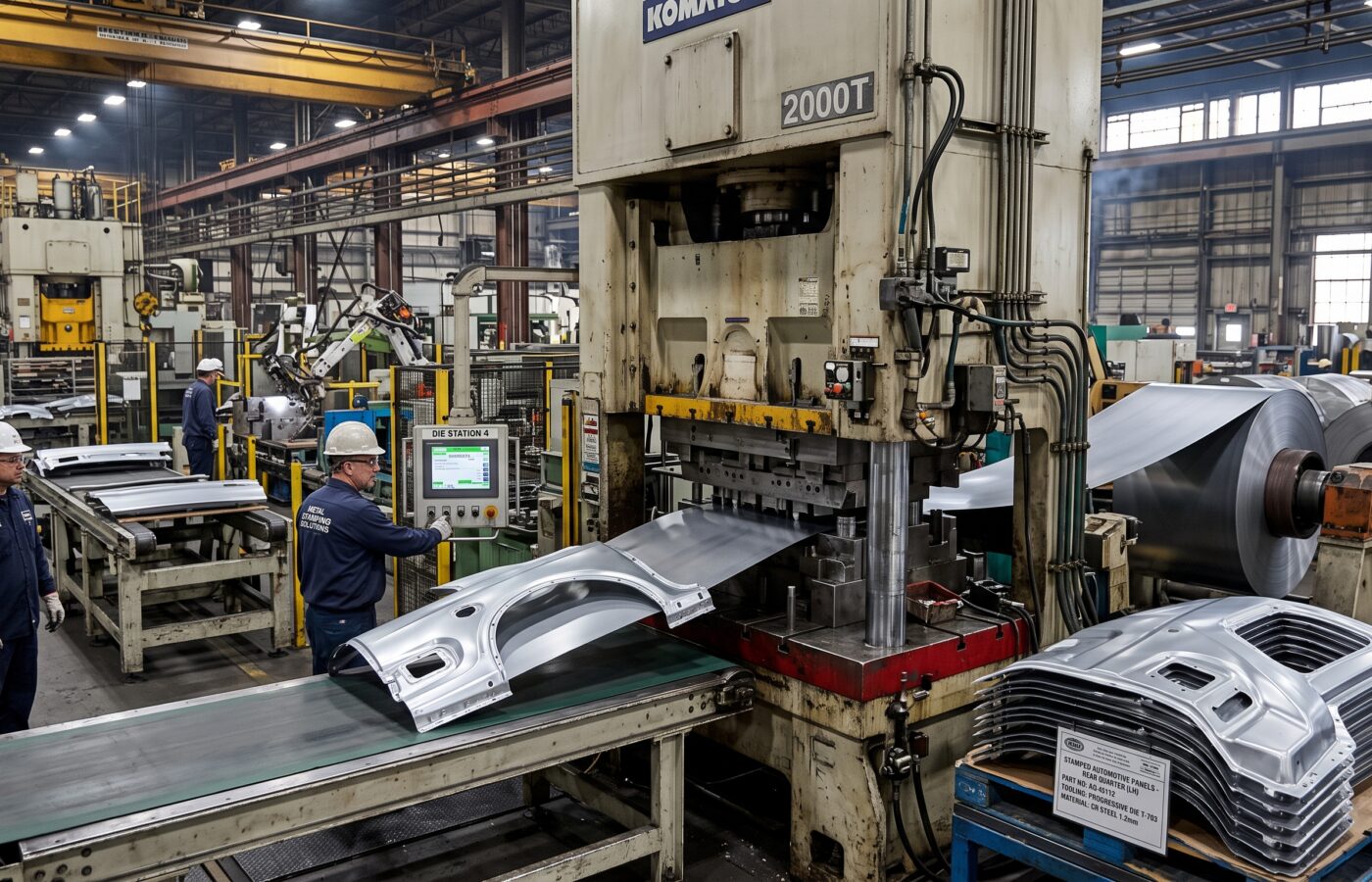 Metal Stamping Process Explained: Types, Tooling and Automotive Uses